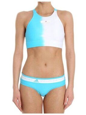 NWT Stella McCartney Adidas Bikini S Racerback Top Hipster Bottom Resort Cruise